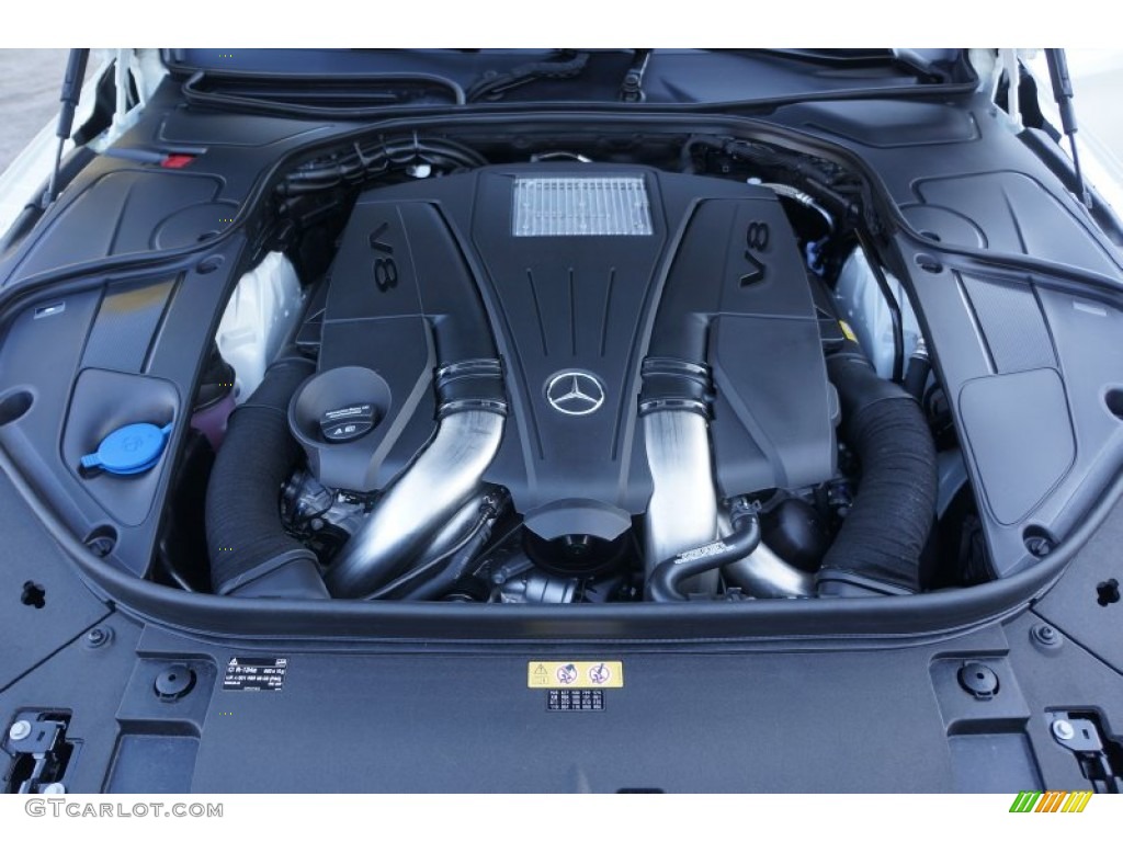 2015 Mercedes-Benz S 550 4Matic Coupe 4.6 Liter biturbo DI DOHC 32-Valve VVT V8 Engine Photo #99997354