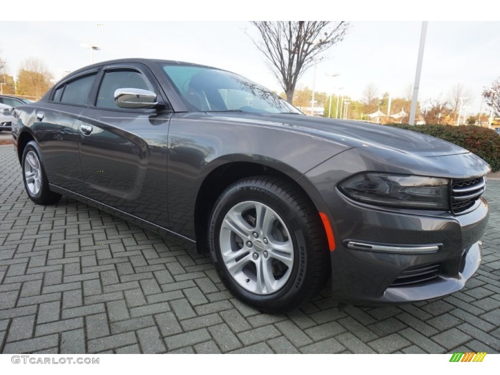 Granite Crystal Metallic 2015 Dodge Charger SE Exterior Photo #99998053