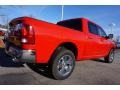 2015 Flame Red Ram 1500 Big Horn Crew Cab 4x4  photo #3