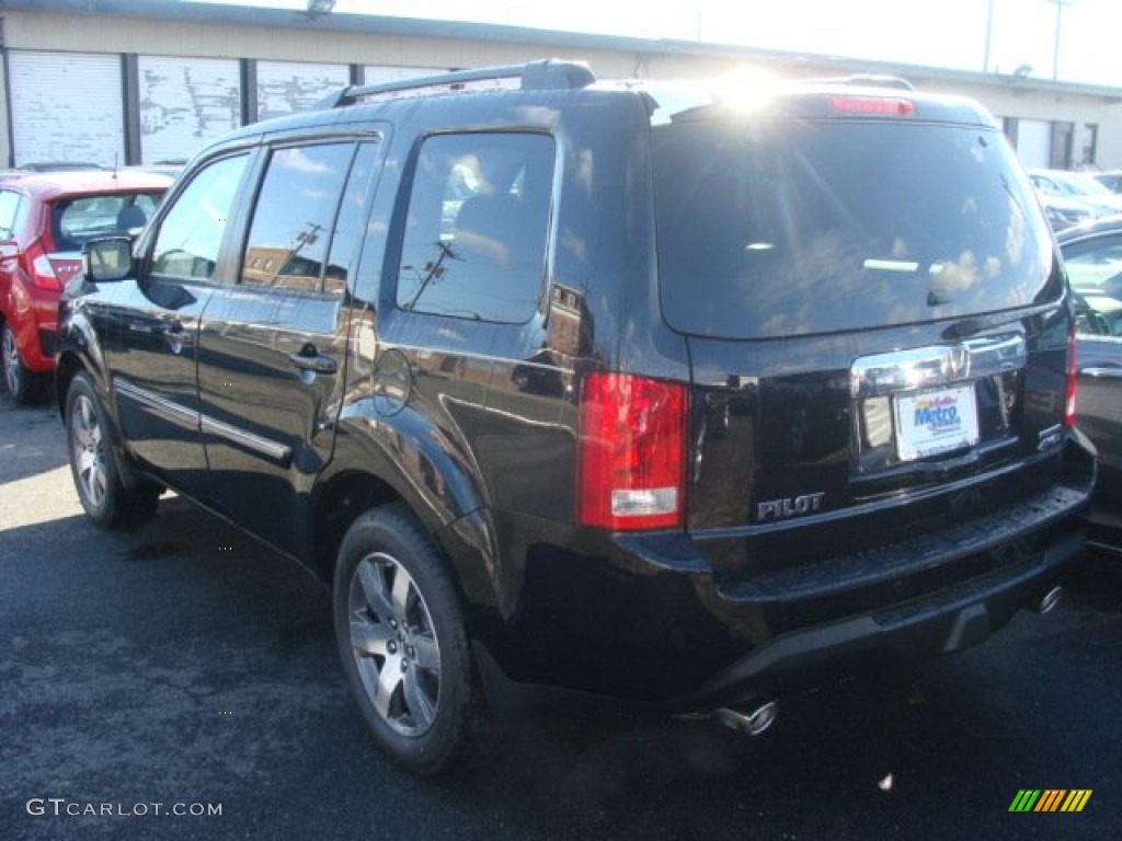 2015 Pilot Touring 4WD - Crystal Black Pearl / Black photo #2