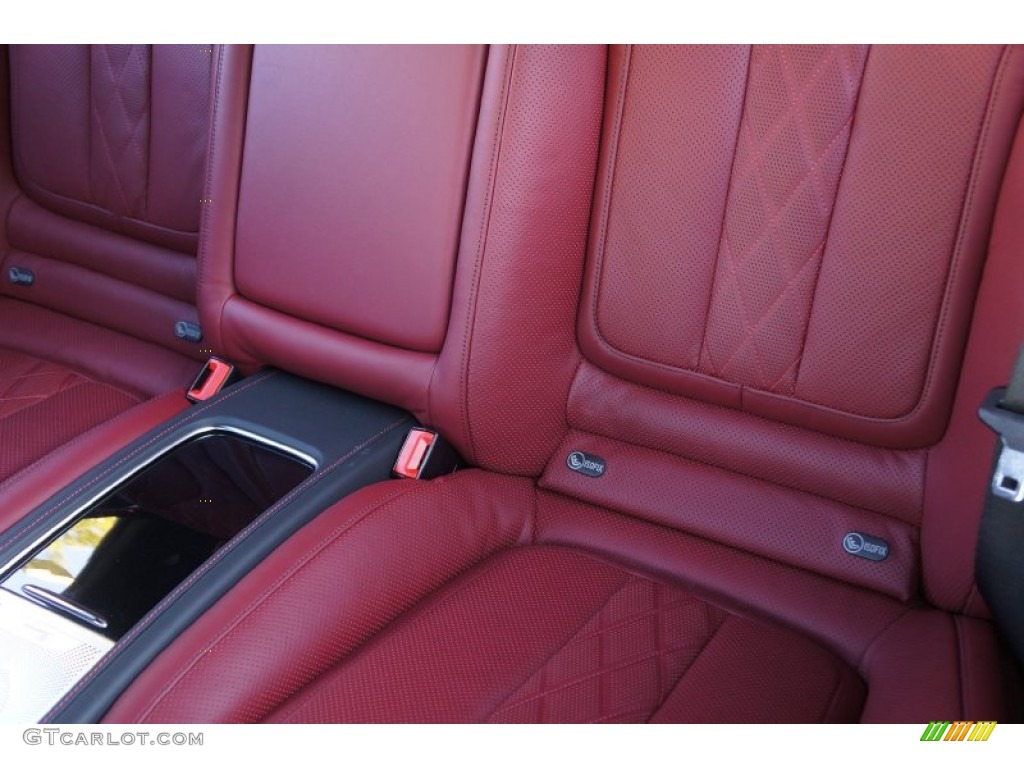 designo Bengal Red/Black Interior 2015 Mercedes-Benz S 550 4Matic Coupe Photo #99999904